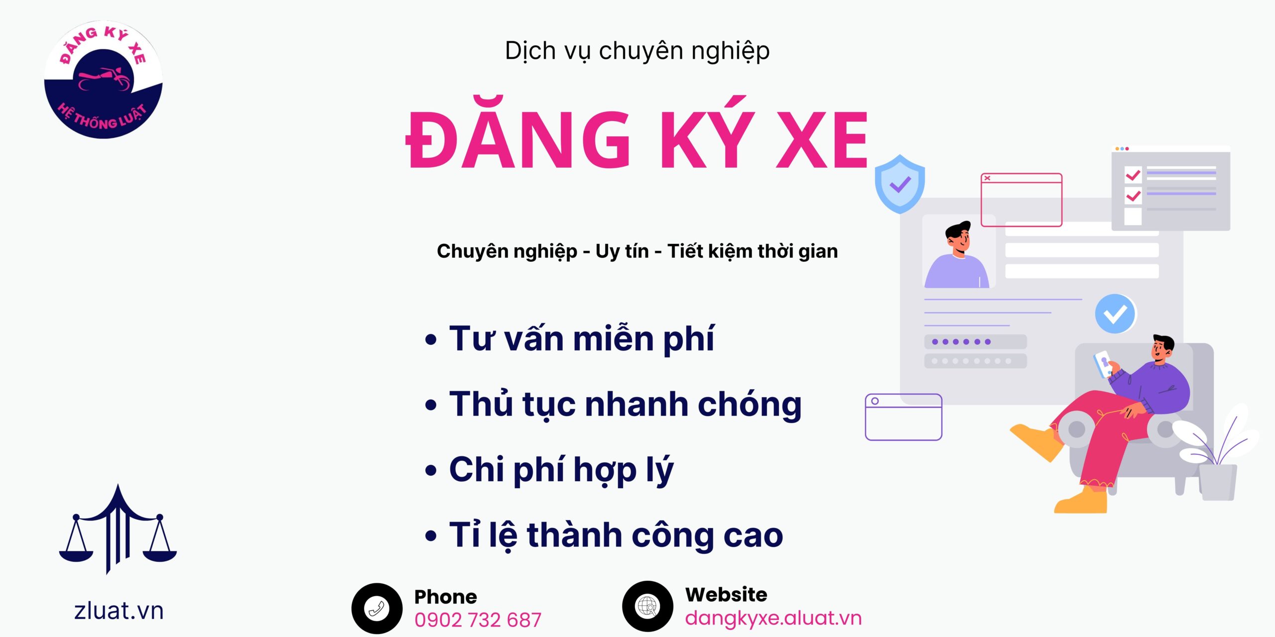 [HỆ THỐNG LUẬT VIỆT NAM] – Hỗ trợ trọn gói Đăng ký xe máy, xe ô tô, các loại xe tương tự địa điểm xã Đồng Đăng, Lạng Sơn<br><br> - Ảnh 1